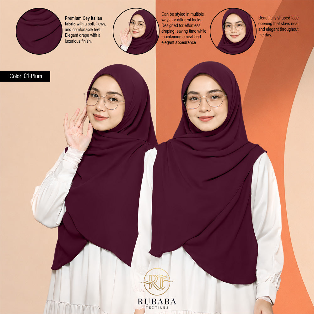 Shawl Instant Bawal 45-50 Cey Italian