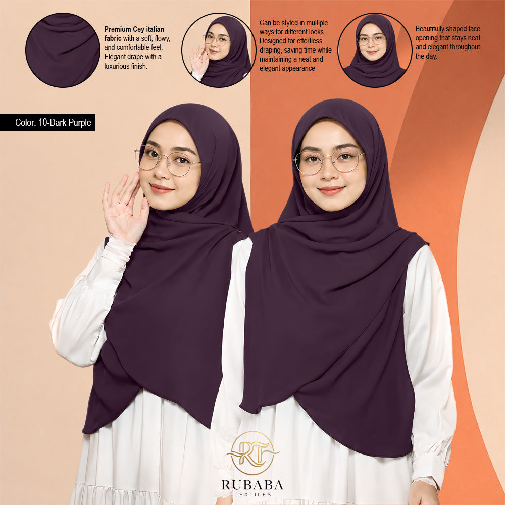 Shawl Instant Bawal 45-50 Cey Italian