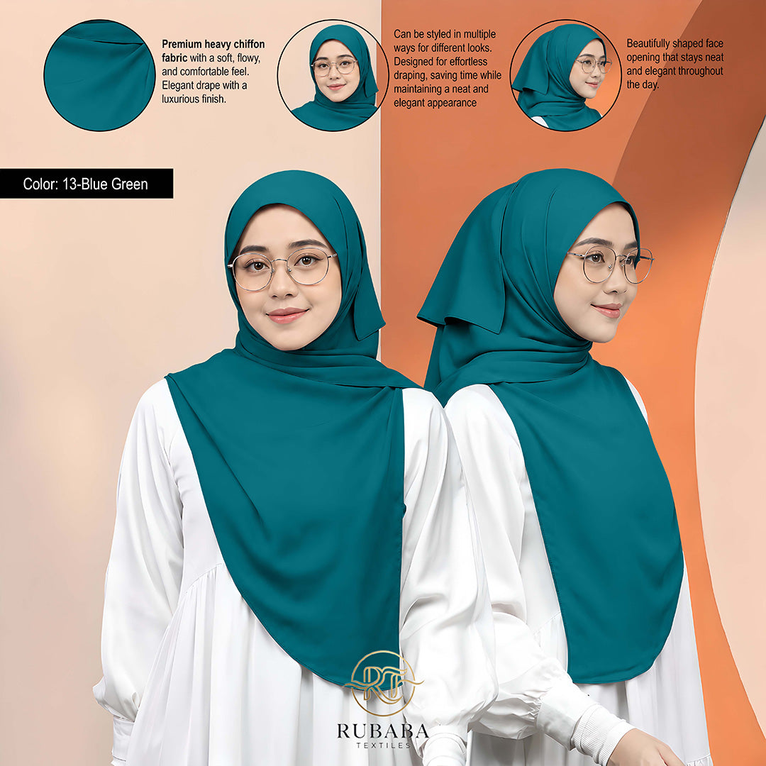 Shawl Instant Bawal 45-50 heavy chiffion
