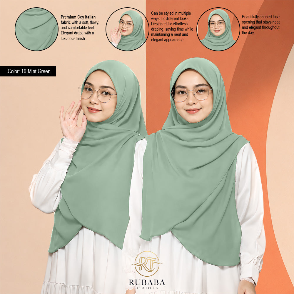 Shawl Instant Bawal 45-50 Cey Italian