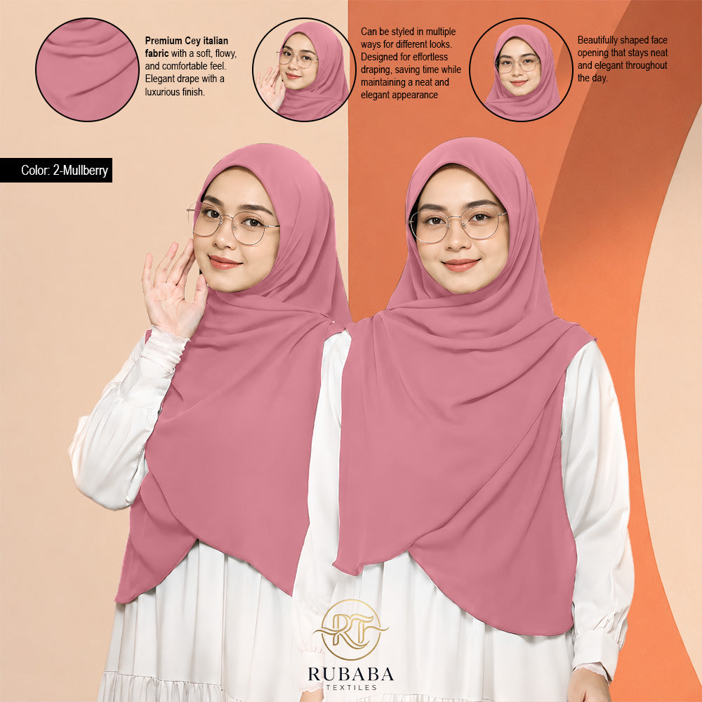 Shawl Instant Bawal 45-50 Cey Italian