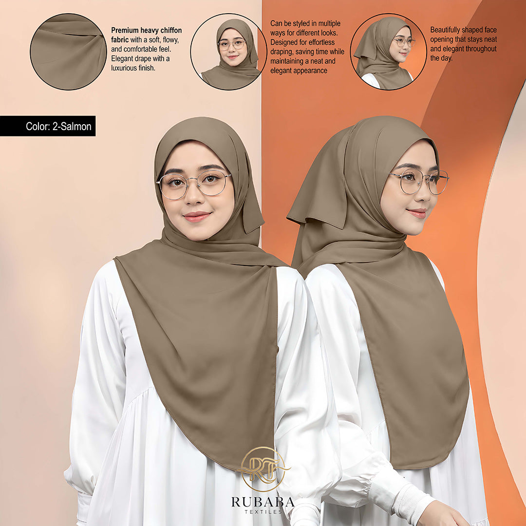 Shawl Instant Bawal 45-50 heavy chiffion
