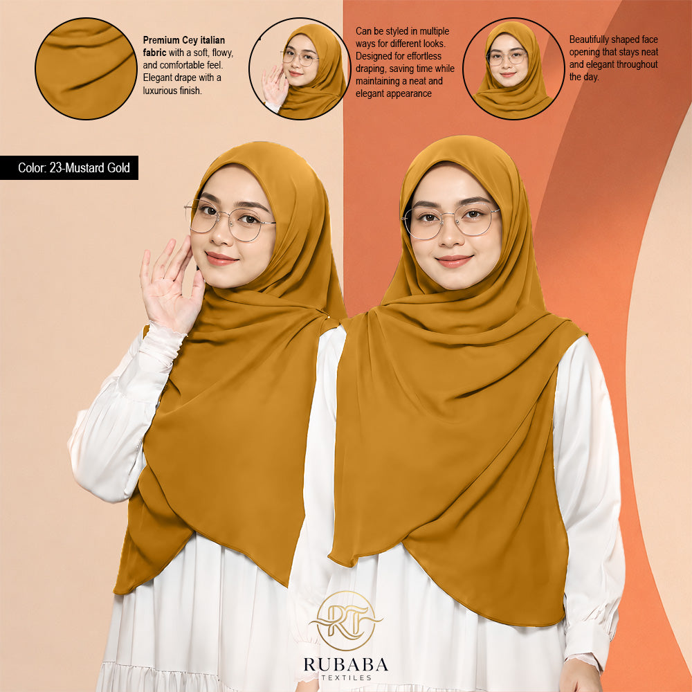 Shawl Instant Bawal 45-50 Cey Italian