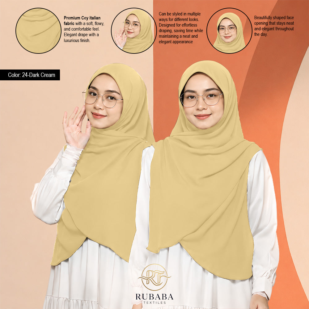 Shawl Instant Bawal 45-50 Cey Italian