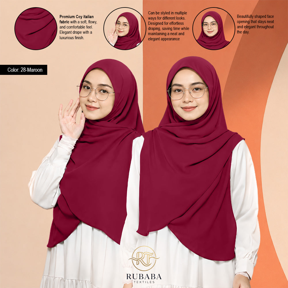 Shawl Instant Bawal 45-50 Cey Italian