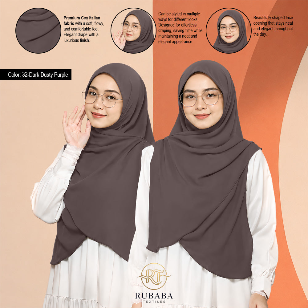 Shawl Instant Bawal 45-50 Cey Italian