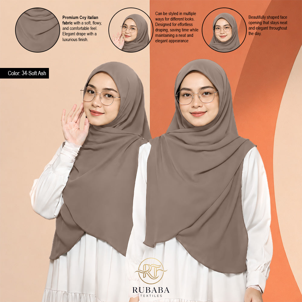 Shawl Instant Bawal 45-50 Cey Italian