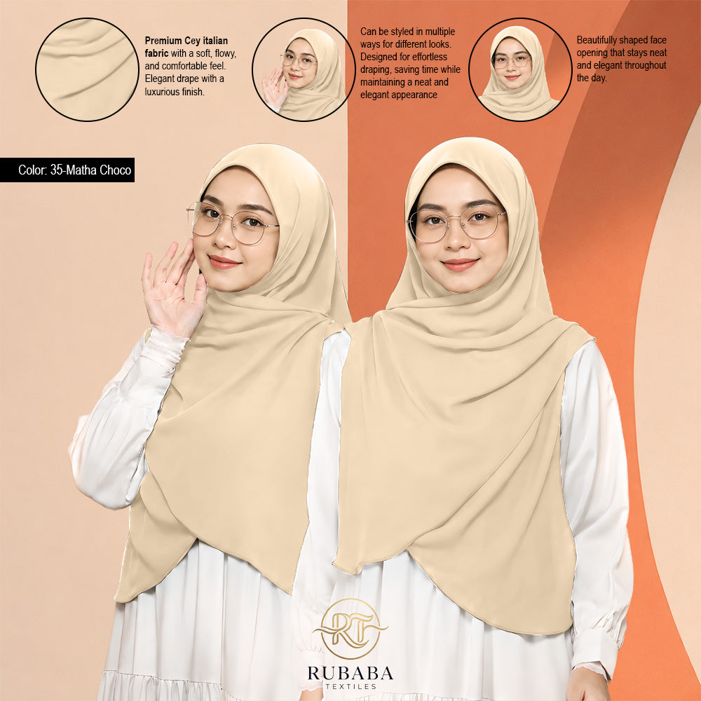 Shawl Instant Bawal 45-50 Cey Italian