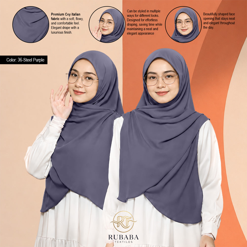 Shawl Instant Bawal 45-50 Cey Italian