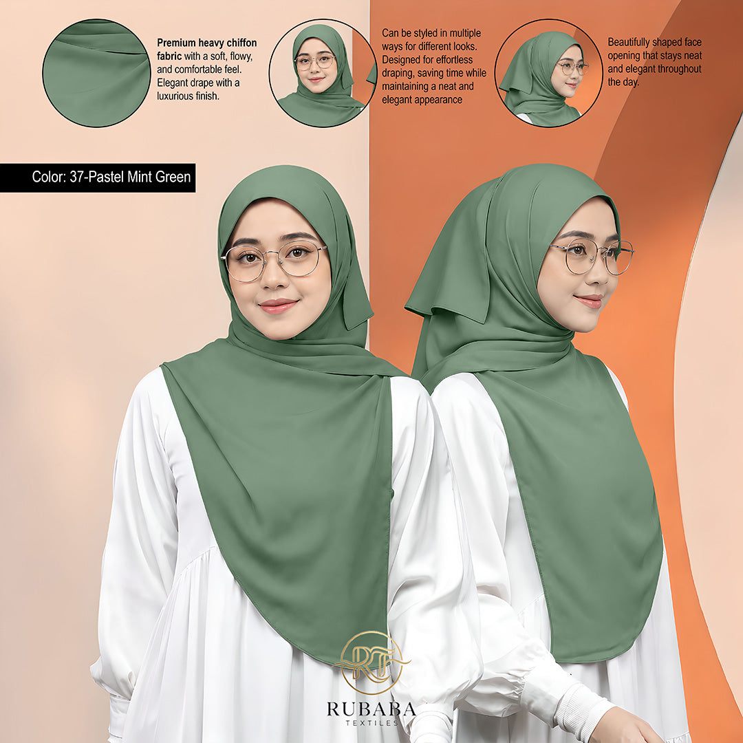 Shawl Instant Bawal 45-50 heavy chiffion