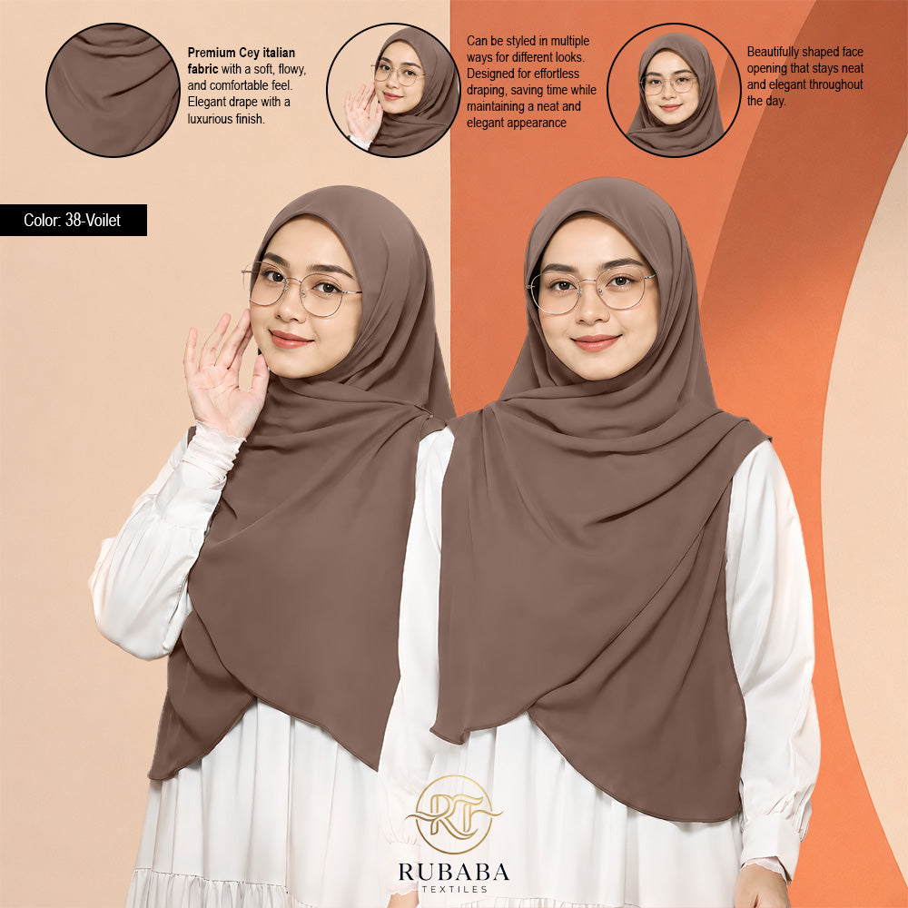 Shawl Instant Bawal 45-50 Cey Italian