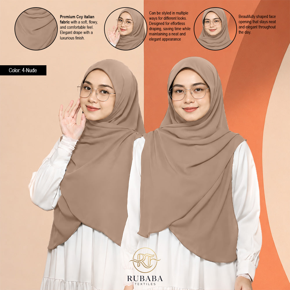 Shawl Instant Bawal 45-50 Cey Italian