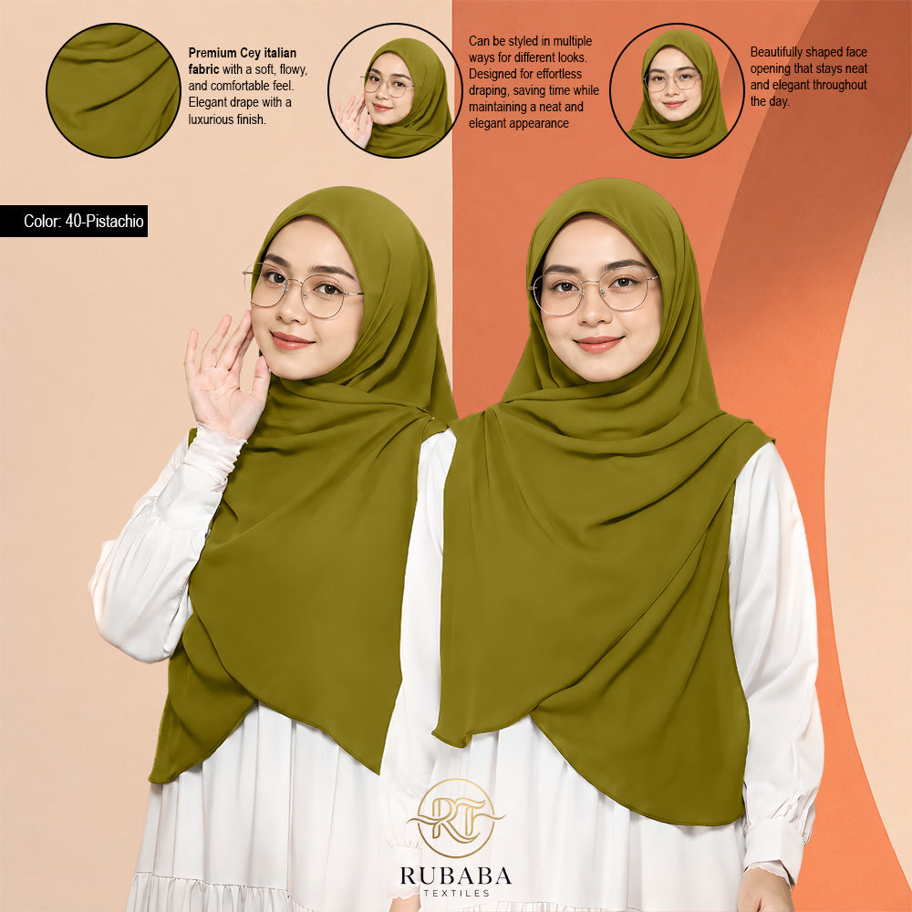 Shawl Instant Bawal 45-50 Cey Italian