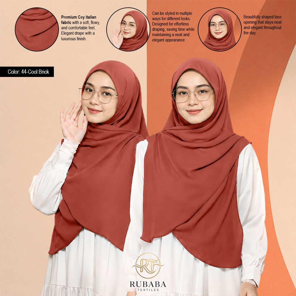Shawl Instant Bawal 45-50 Cey Italian