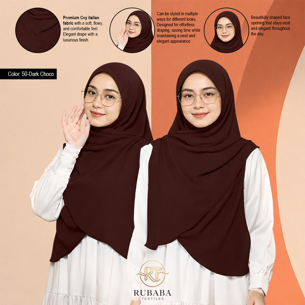 Shawl Instant Bawal 45-50 Cey Italian