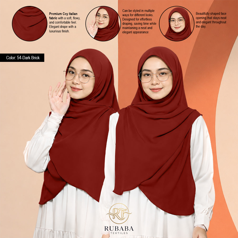 Shawl Instant Bawal 45-50 Cey Italian