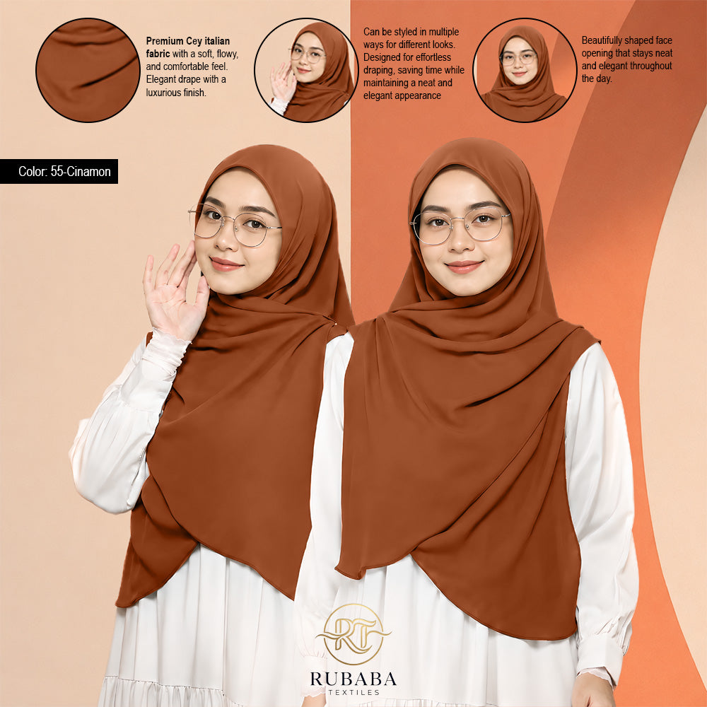 Shawl Instant Bawal 45-50 Cey Italian