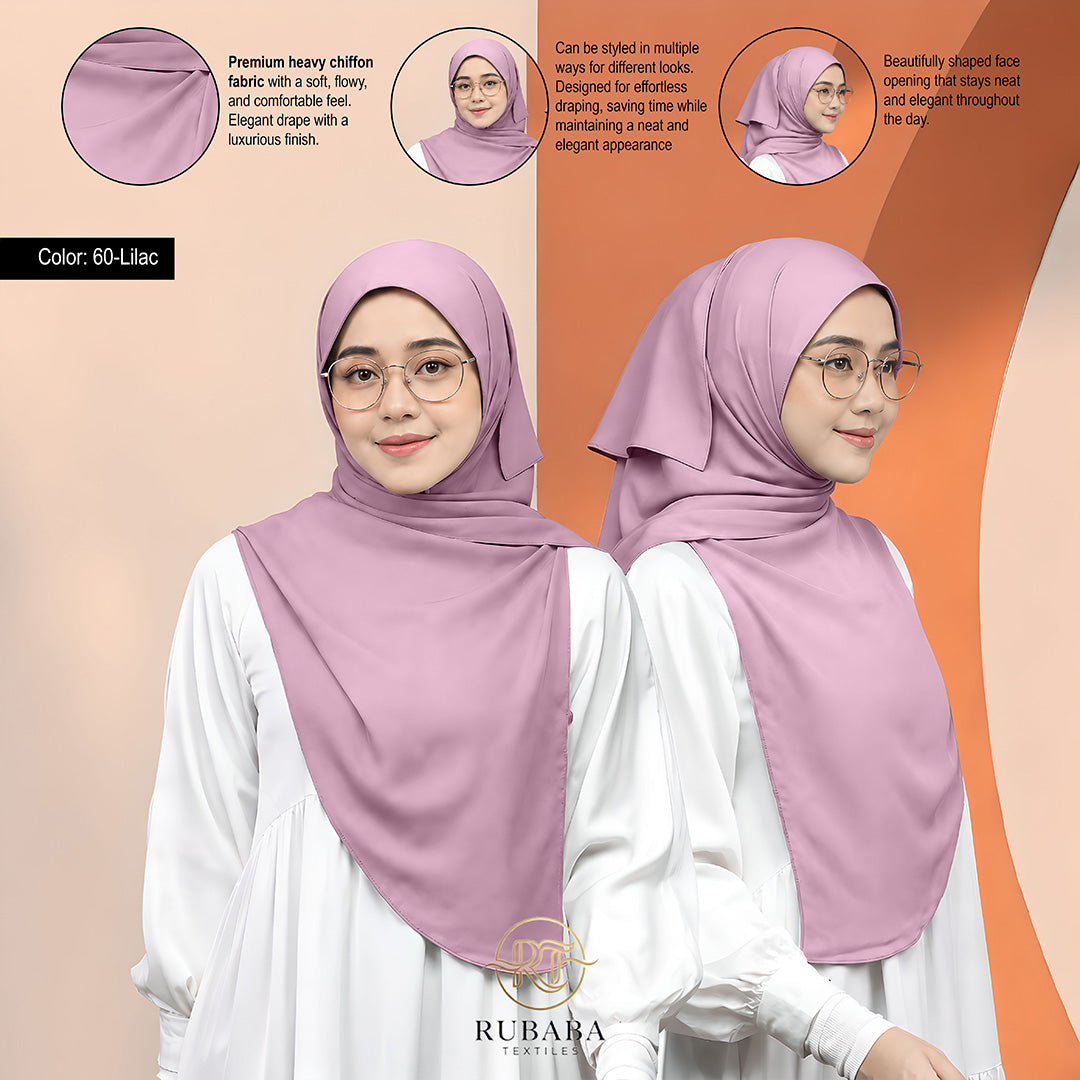 Shawl Instant Bawal 45-50 heavy chiffion
