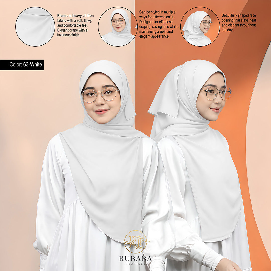 Shawl Instant Bawal 45-50 heavy chiffion