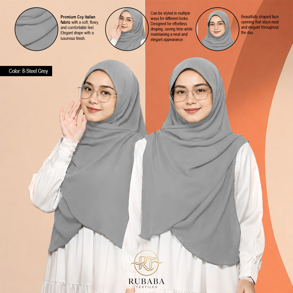 Shawl Instant Bawal 45-50 Cey Italian