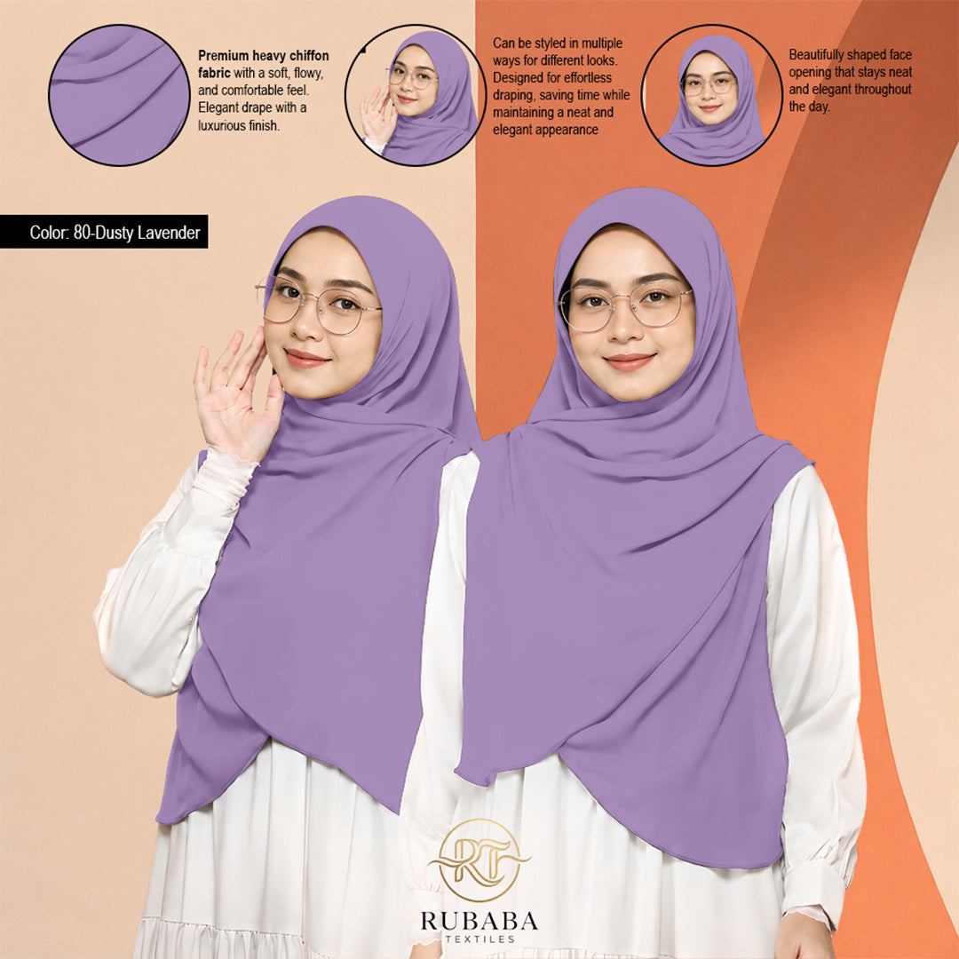 Shawl Instant Bawal 45-50 heavy chiffion